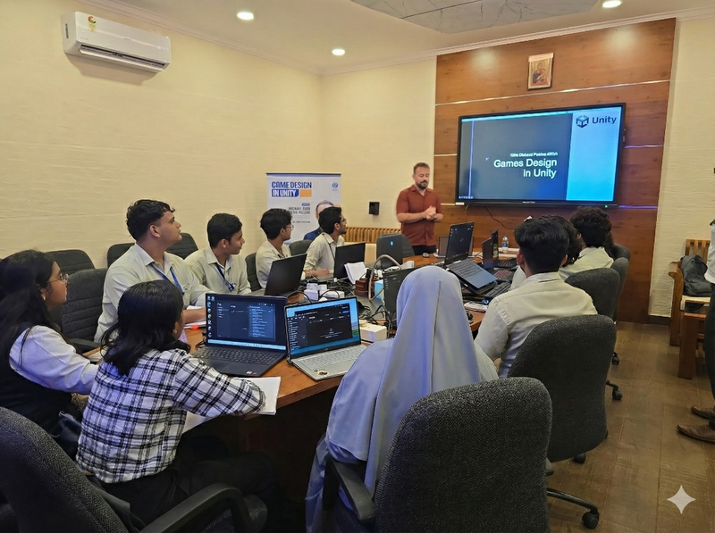 SJCC Hosts International Mentor for the Game Design Workshop