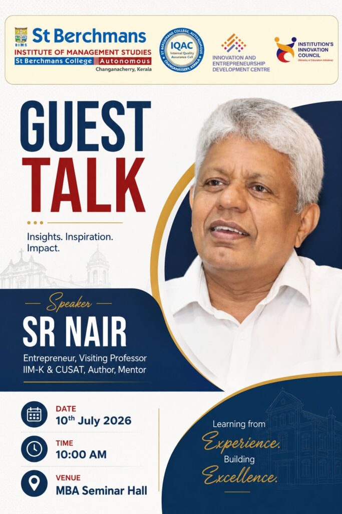 Guest Talk: Learning from Experience, Building Excellence
